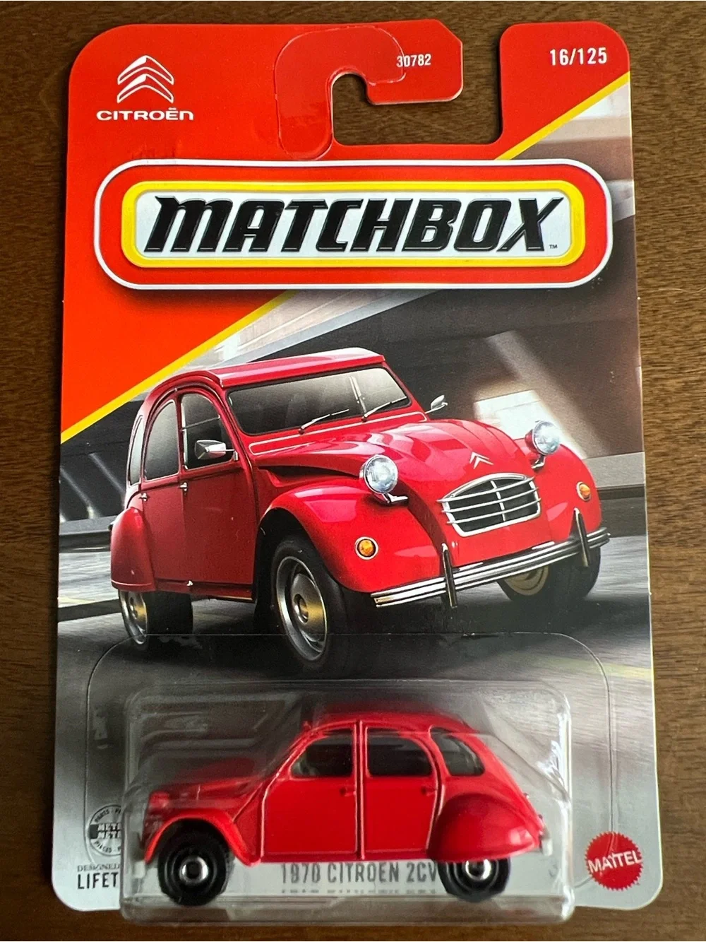 Matchbox 1970 Citroën 2CV - Red